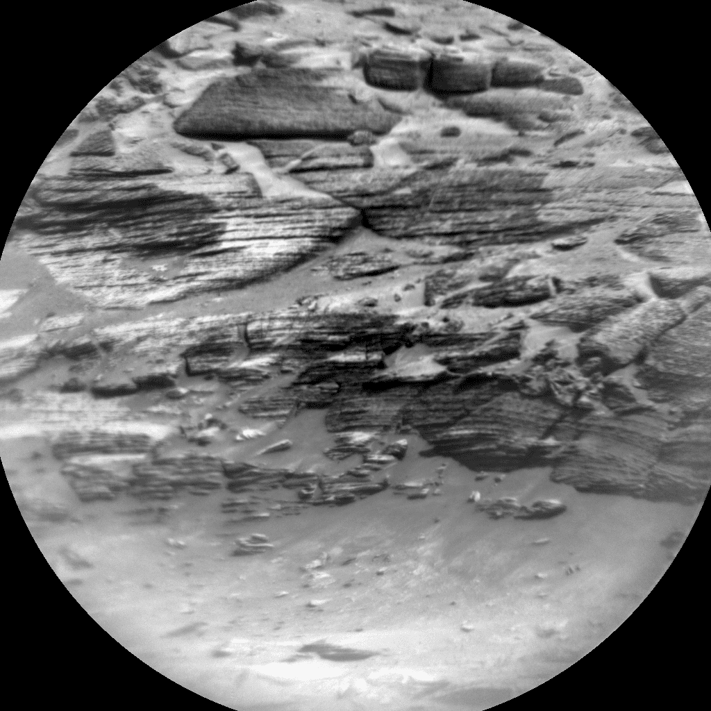 Foto de Marte da câmera CHEMCAM_RMI