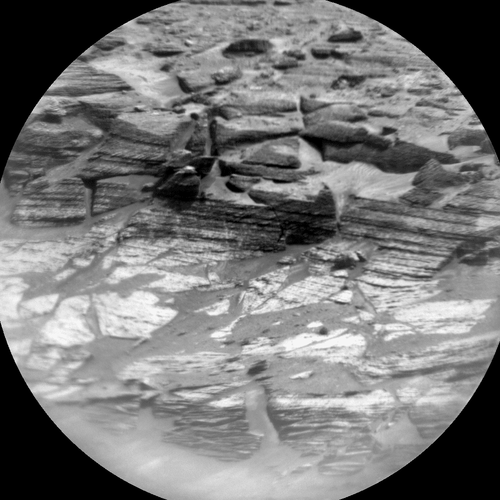 Foto de Marte da câmera CHEMCAM_RMI