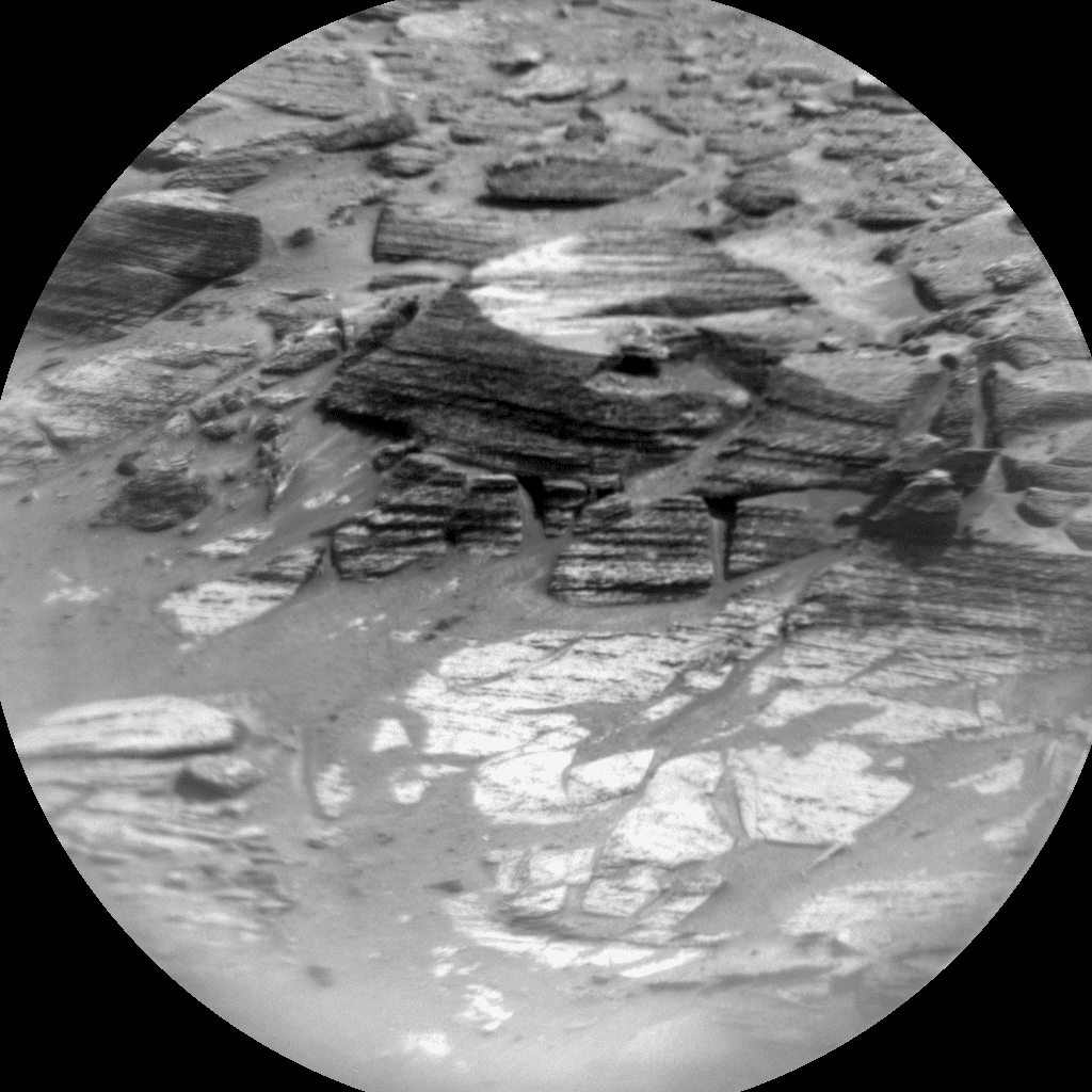 Foto de Marte da câmera CHEMCAM_RMI