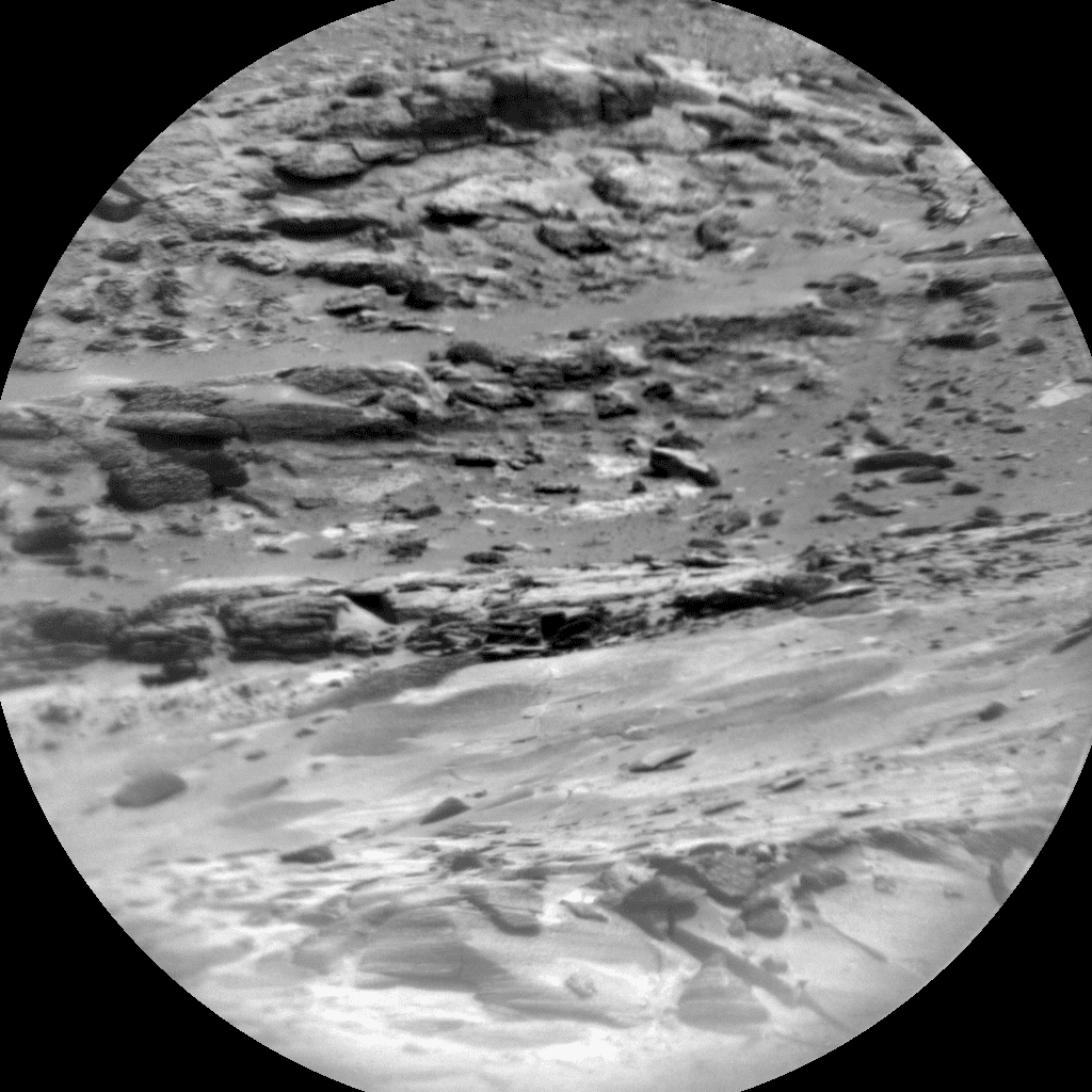Foto de Marte da câmera CHEMCAM_RMI