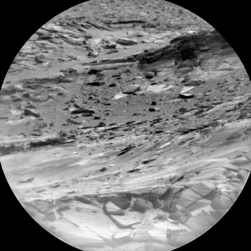 Foto de Marte da câmera CHEMCAM_RMI
