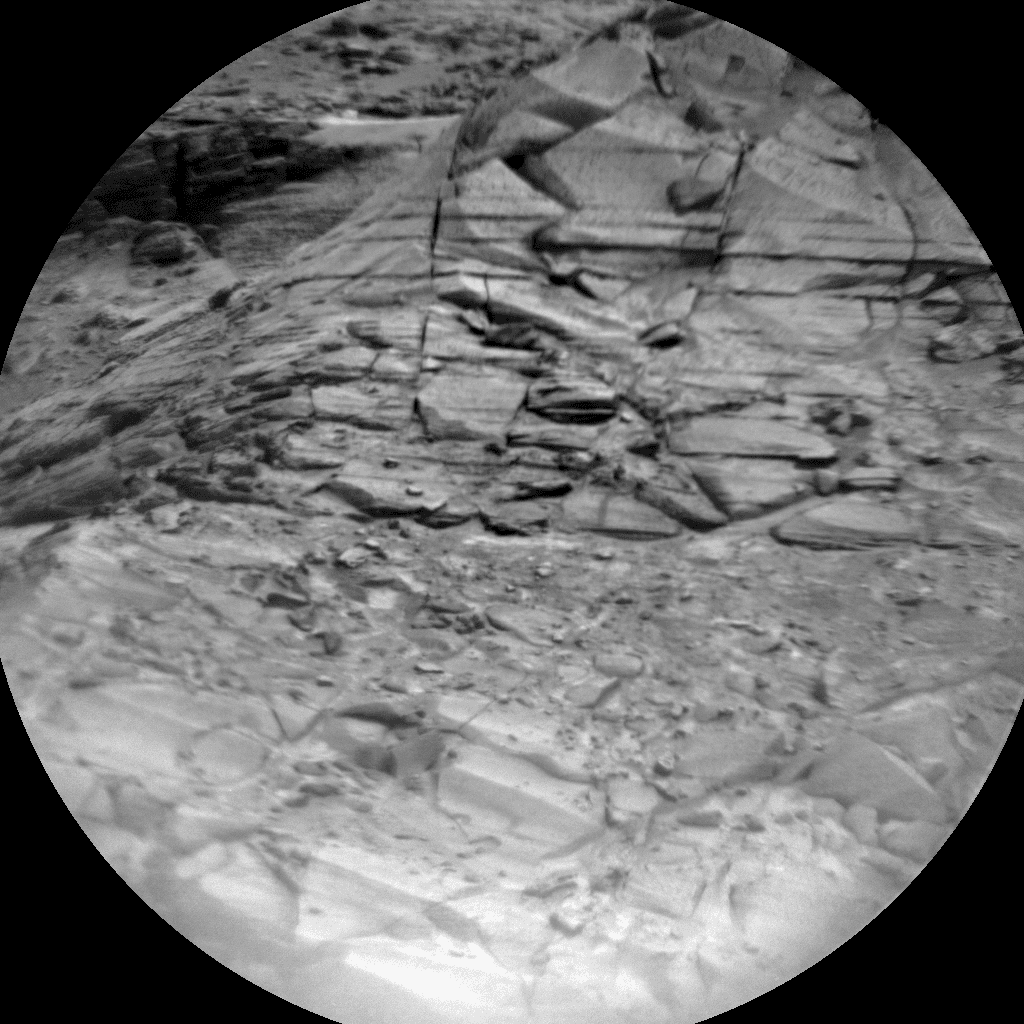 Foto de Marte da câmera CHEMCAM_RMI
