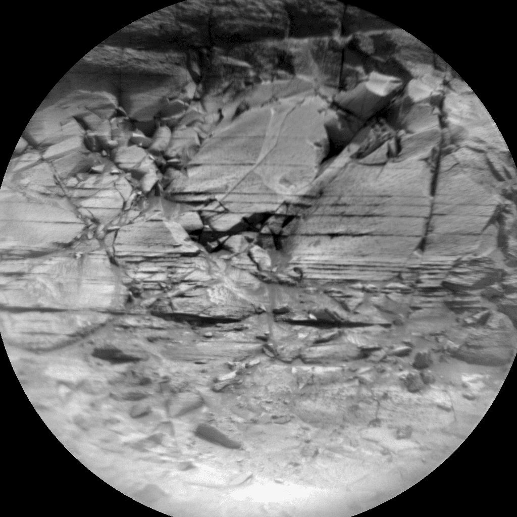 Foto de Marte da câmera CHEMCAM_RMI