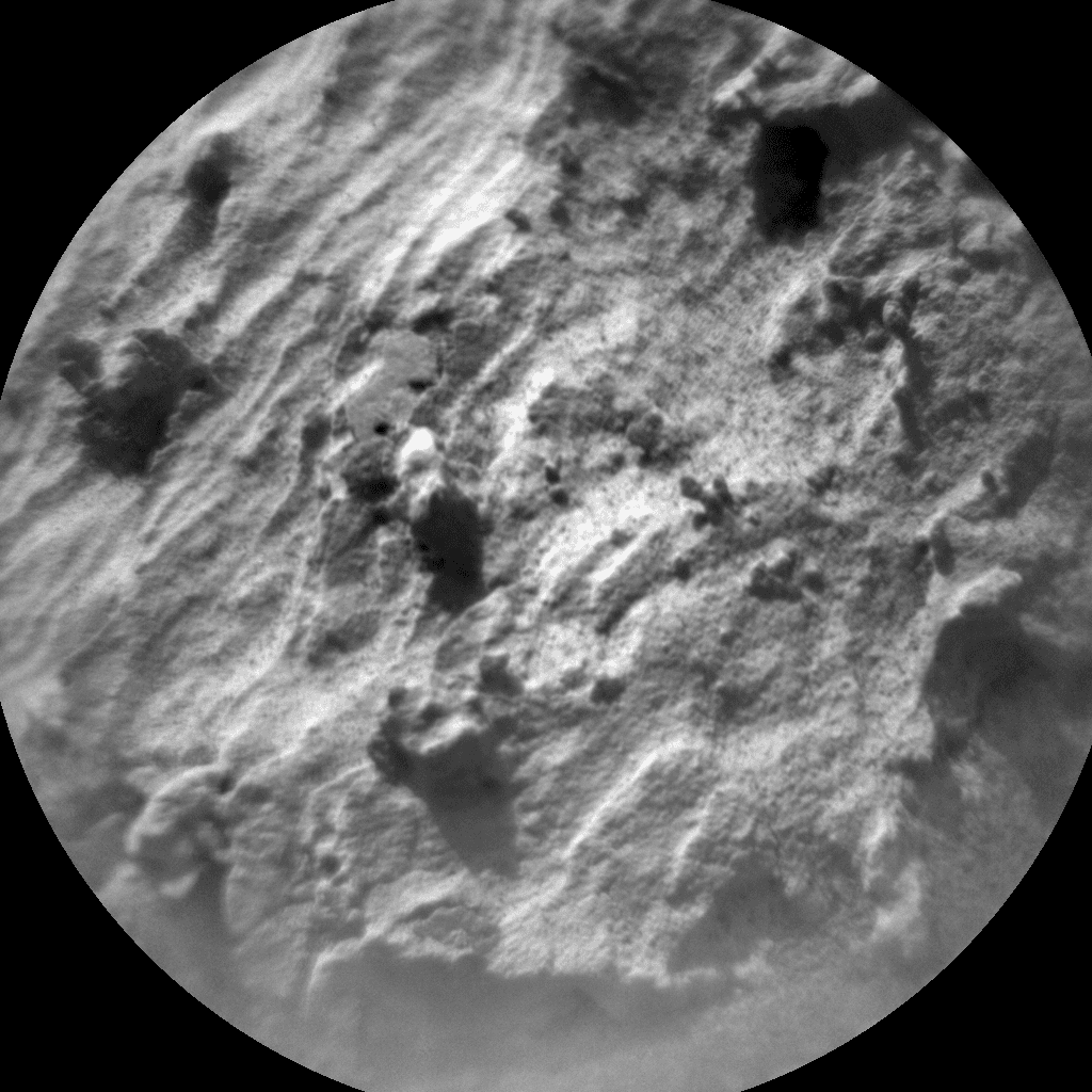 Foto de Marte da câmera CHEMCAM_RMI