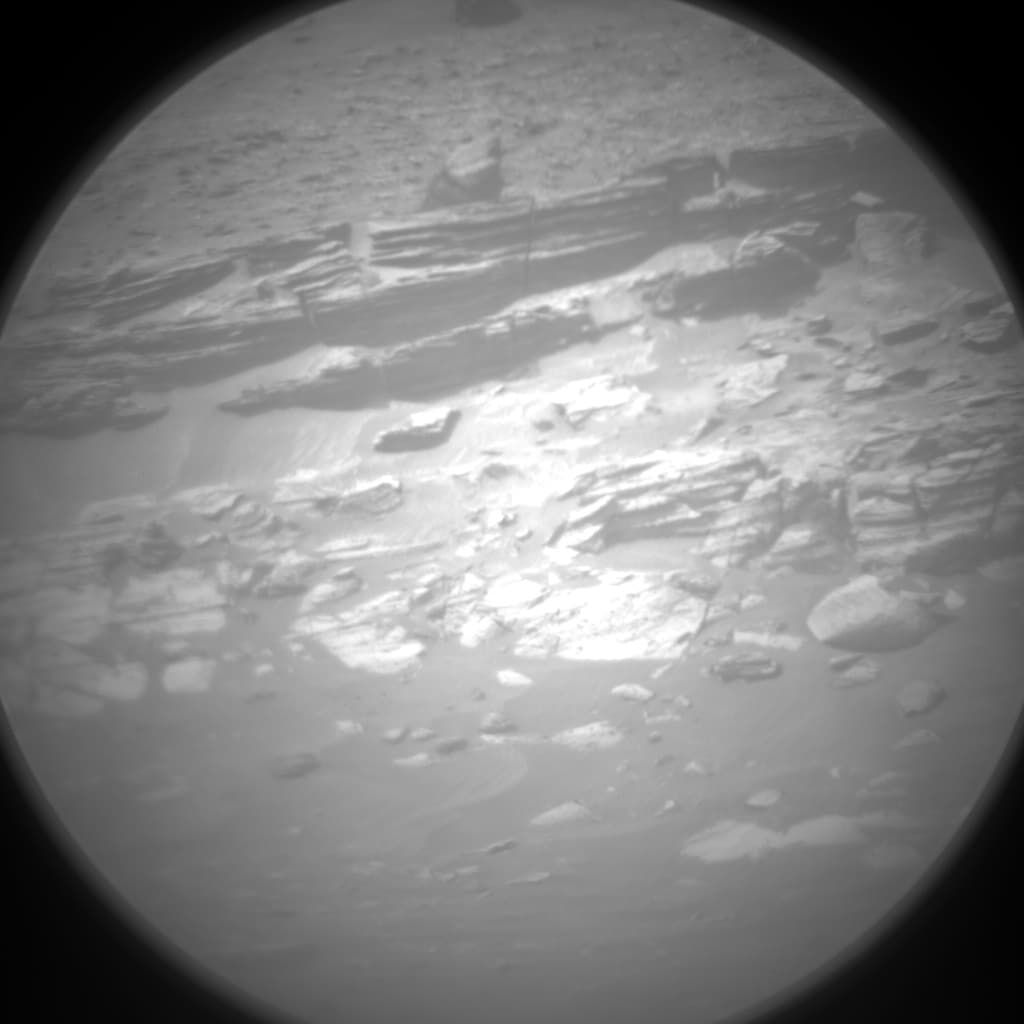 Foto de Marte da câmera CHEMCAM_RMI