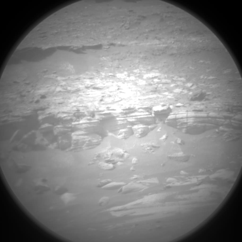 Foto de Marte da câmera CHEMCAM_RMI