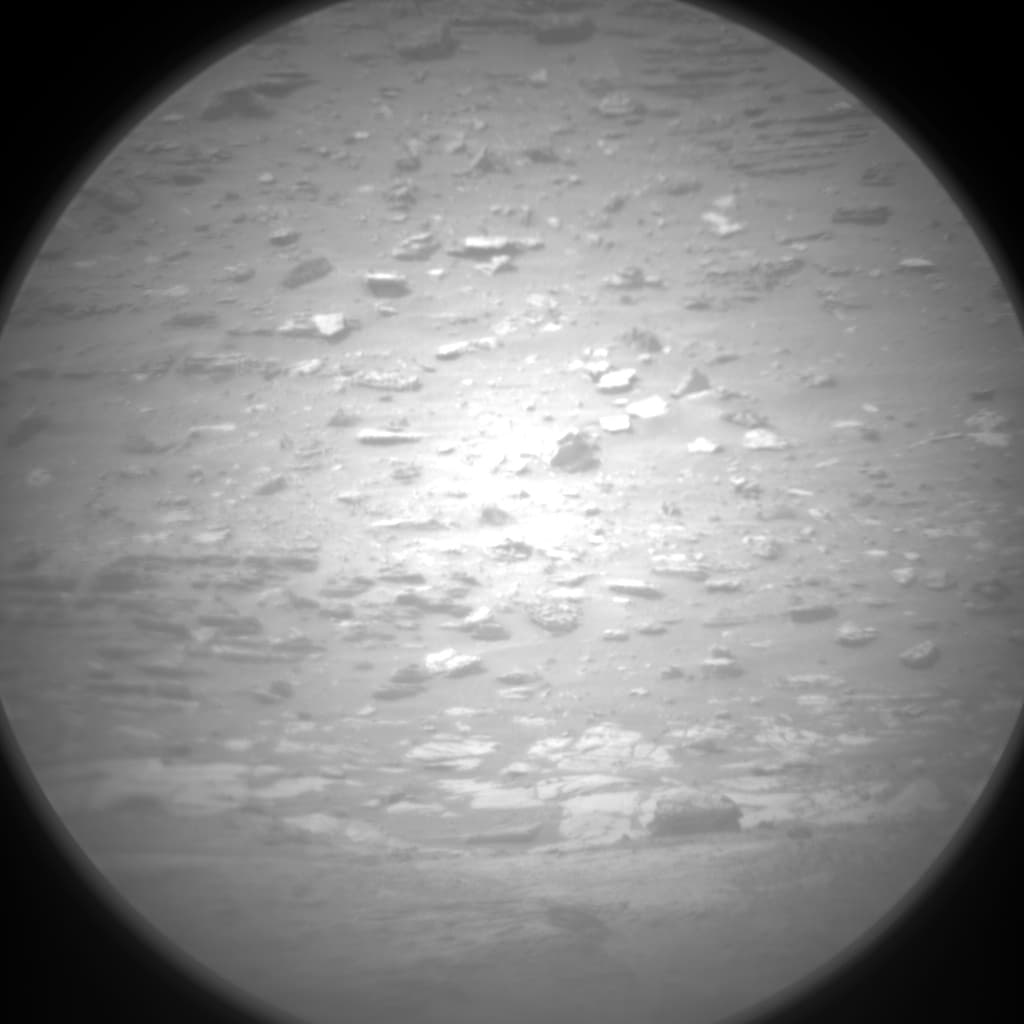 Foto de Marte da câmera CHEMCAM_RMI