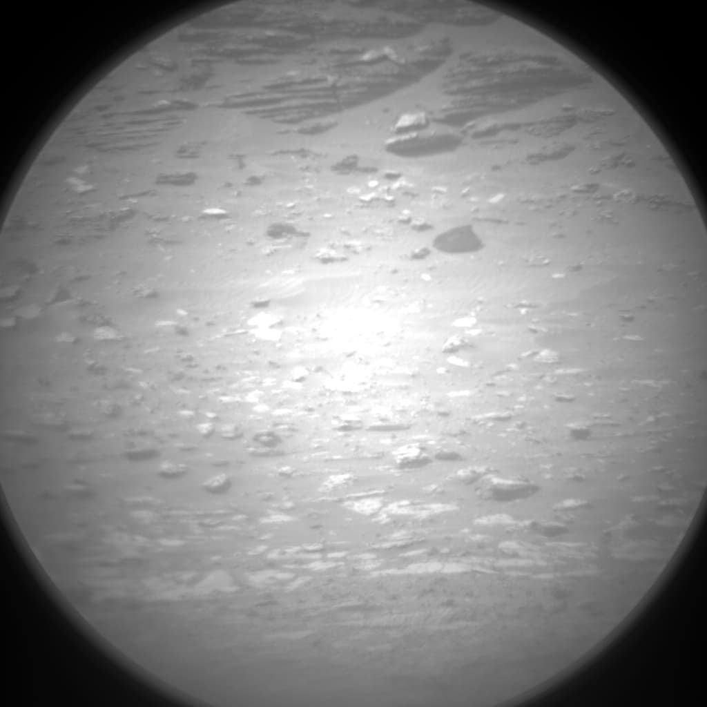 Foto de Marte da câmera CHEMCAM_RMI