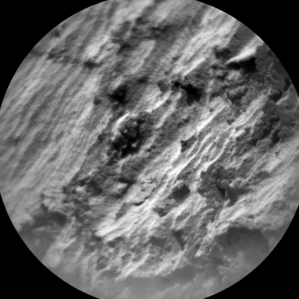 Foto de Marte da câmera CHEMCAM_RMI