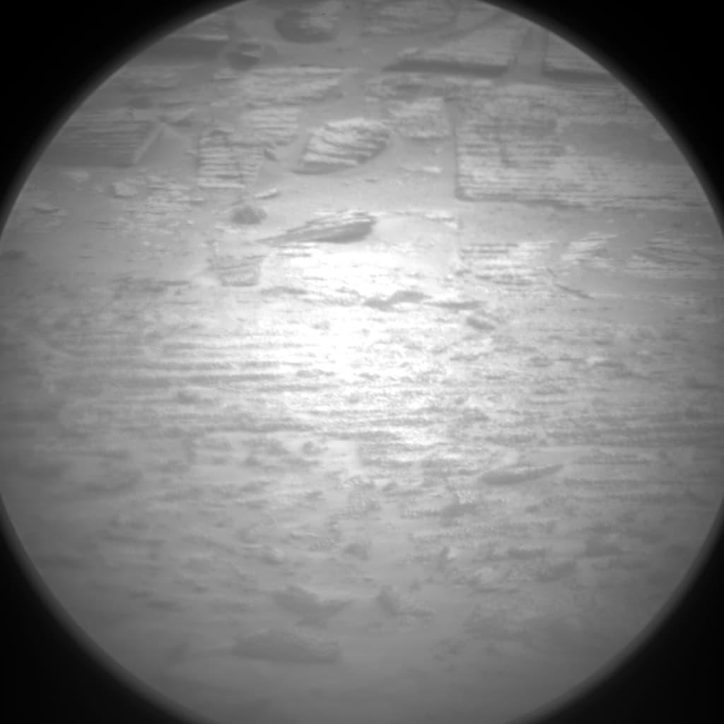 Foto de Marte da câmera CHEMCAM_RMI