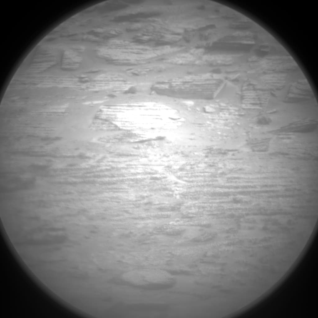 Foto de Marte da câmera CHEMCAM_RMI