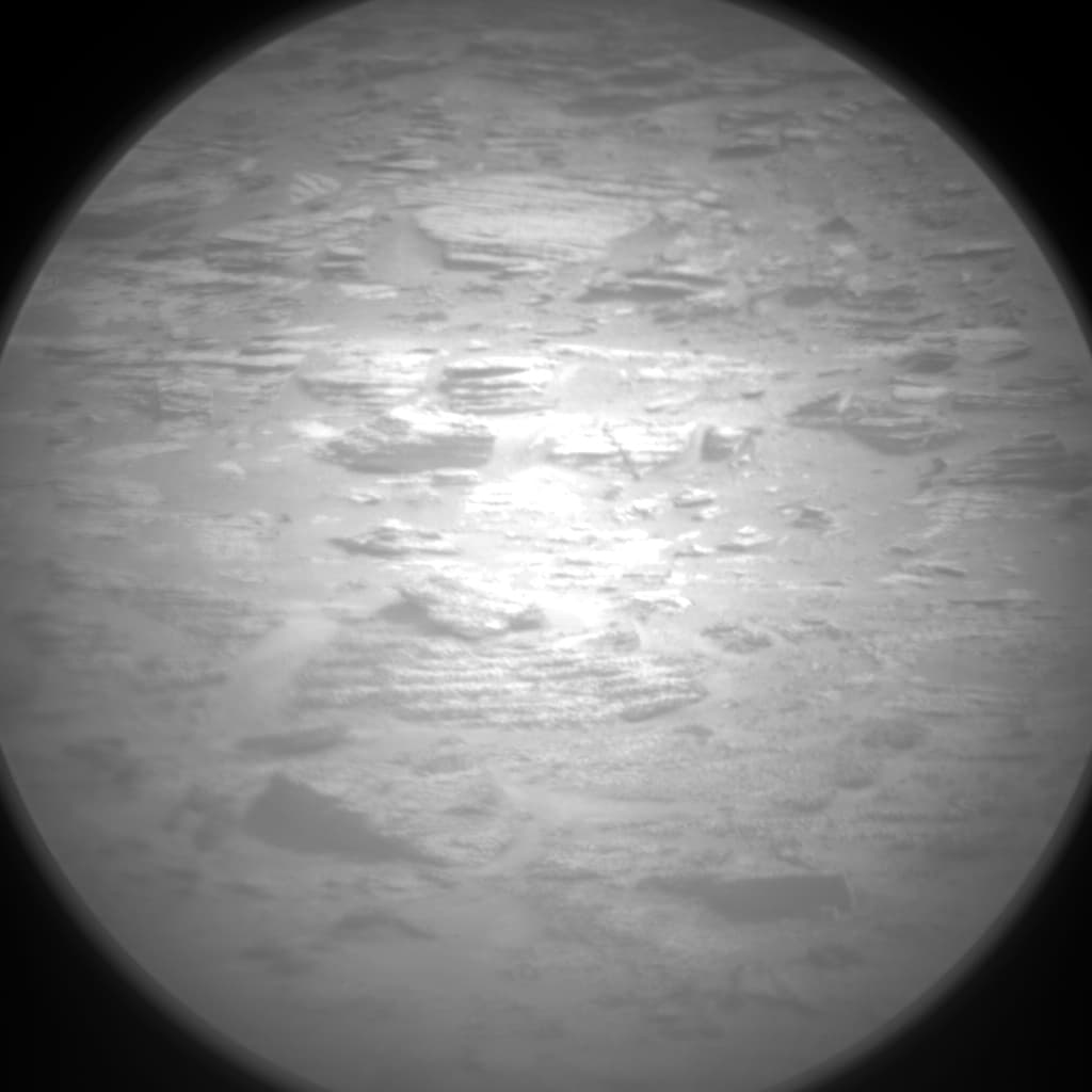 Foto de Marte da câmera CHEMCAM_RMI