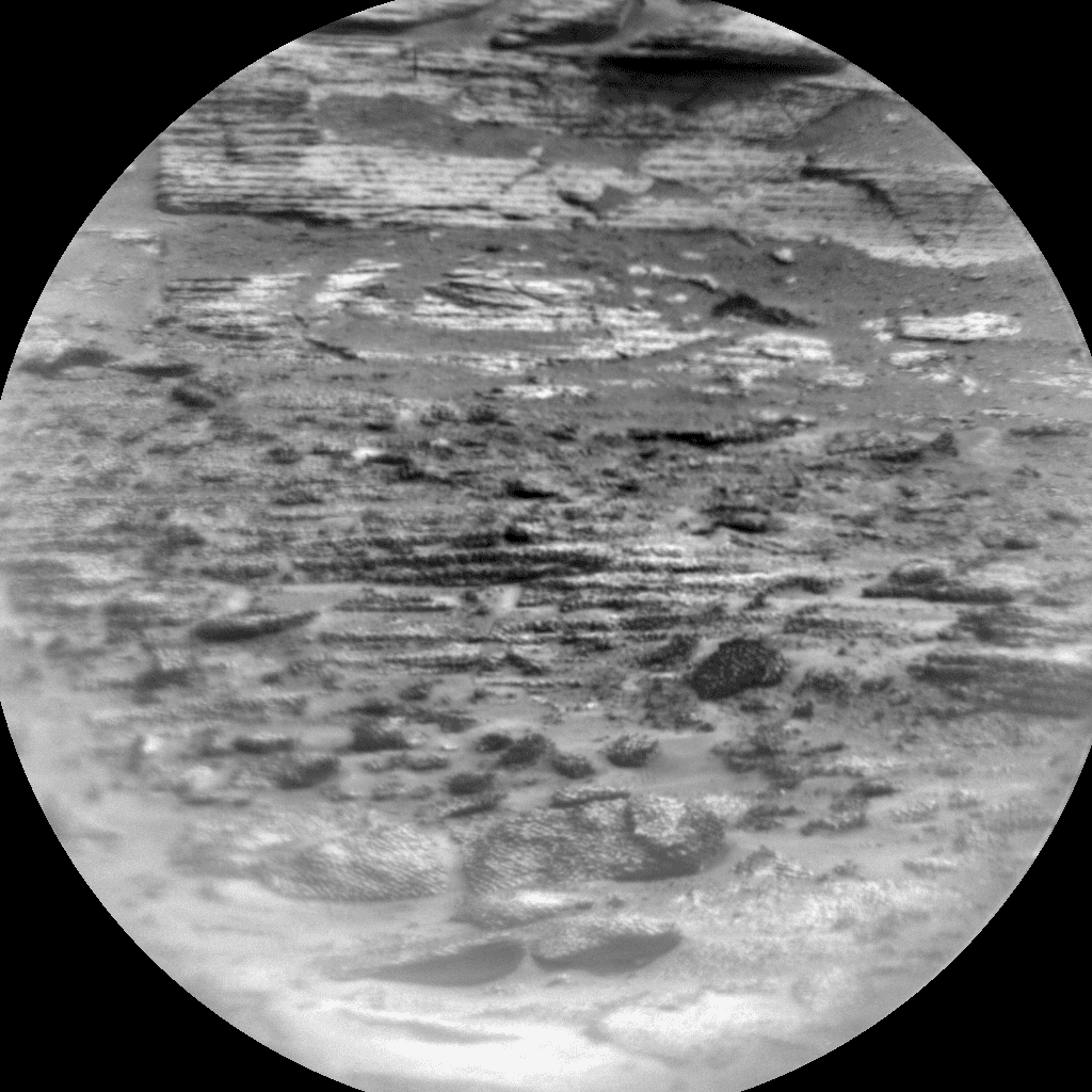 Foto de Marte da câmera CHEMCAM_RMI