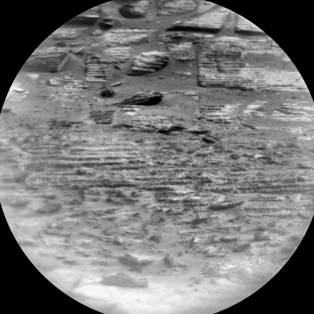 Foto de Marte da câmera CHEMCAM_RMI