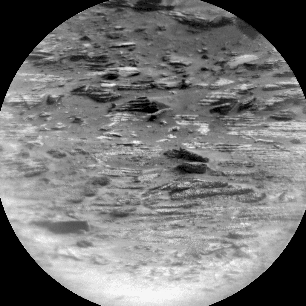 Foto de Marte da câmera CHEMCAM_RMI