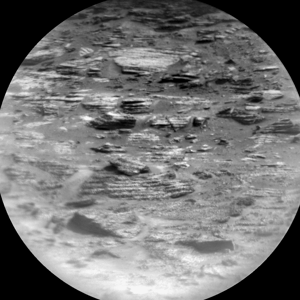 Foto de Marte da câmera CHEMCAM_RMI
