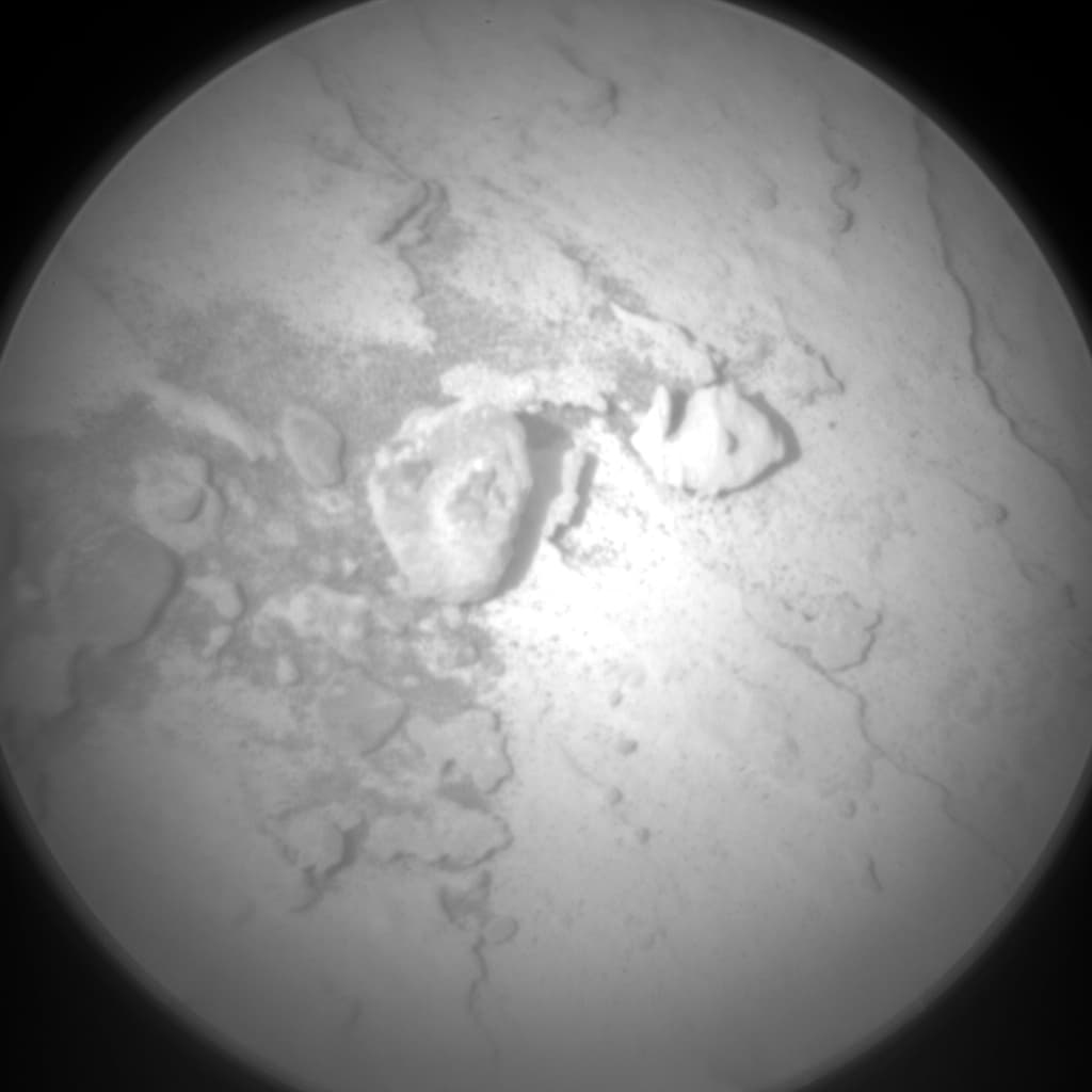 Foto de Marte da câmera CHEMCAM_RMI