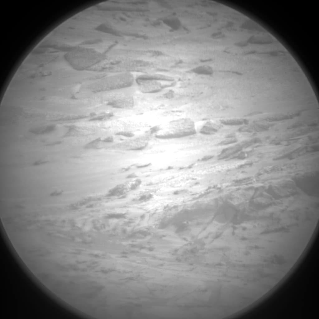 Foto de Marte da câmera CHEMCAM_RMI
