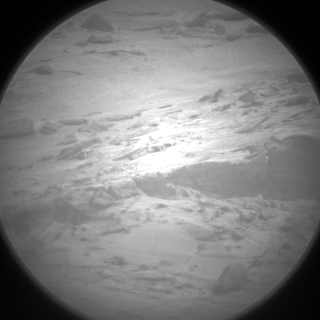 Foto de Marte da câmera CHEMCAM_RMI