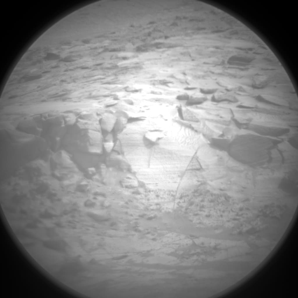 Foto de Marte da câmera CHEMCAM_RMI