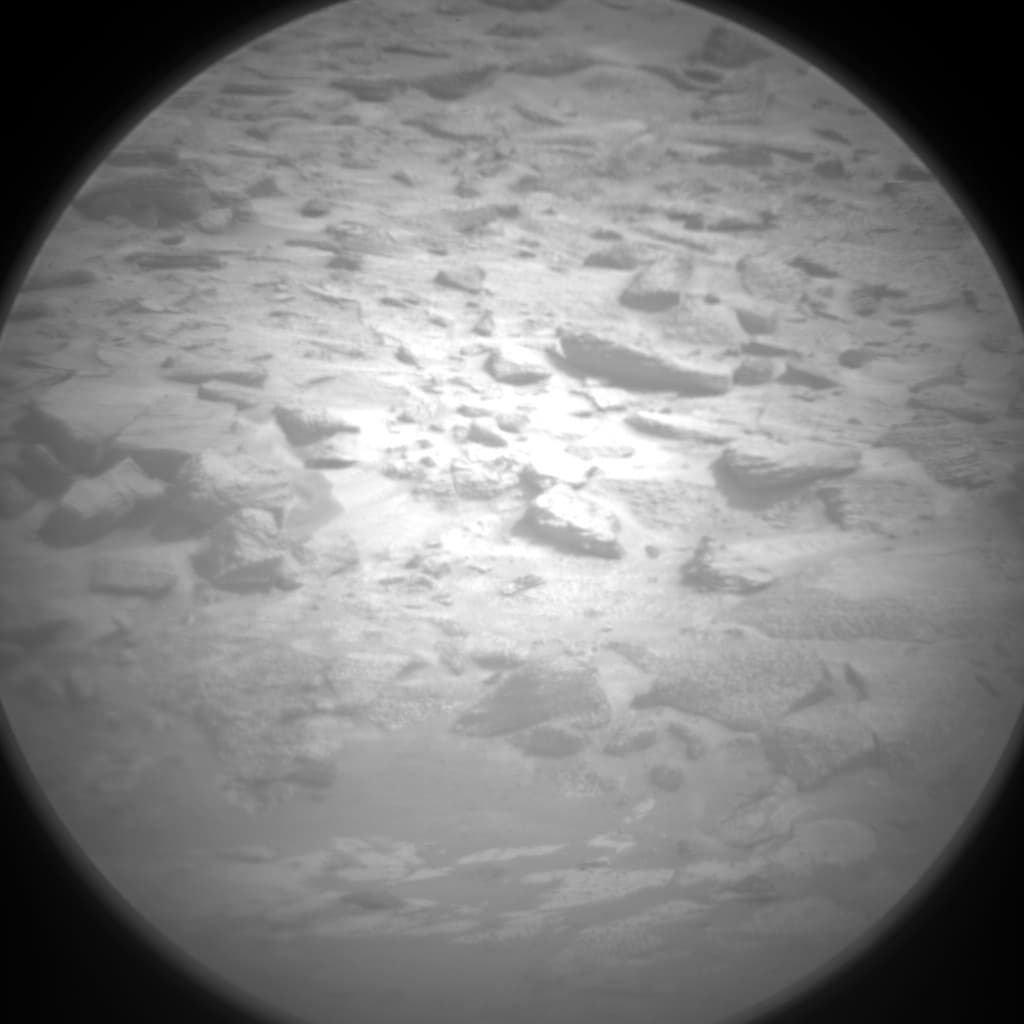 Foto de Marte da câmera CHEMCAM_RMI