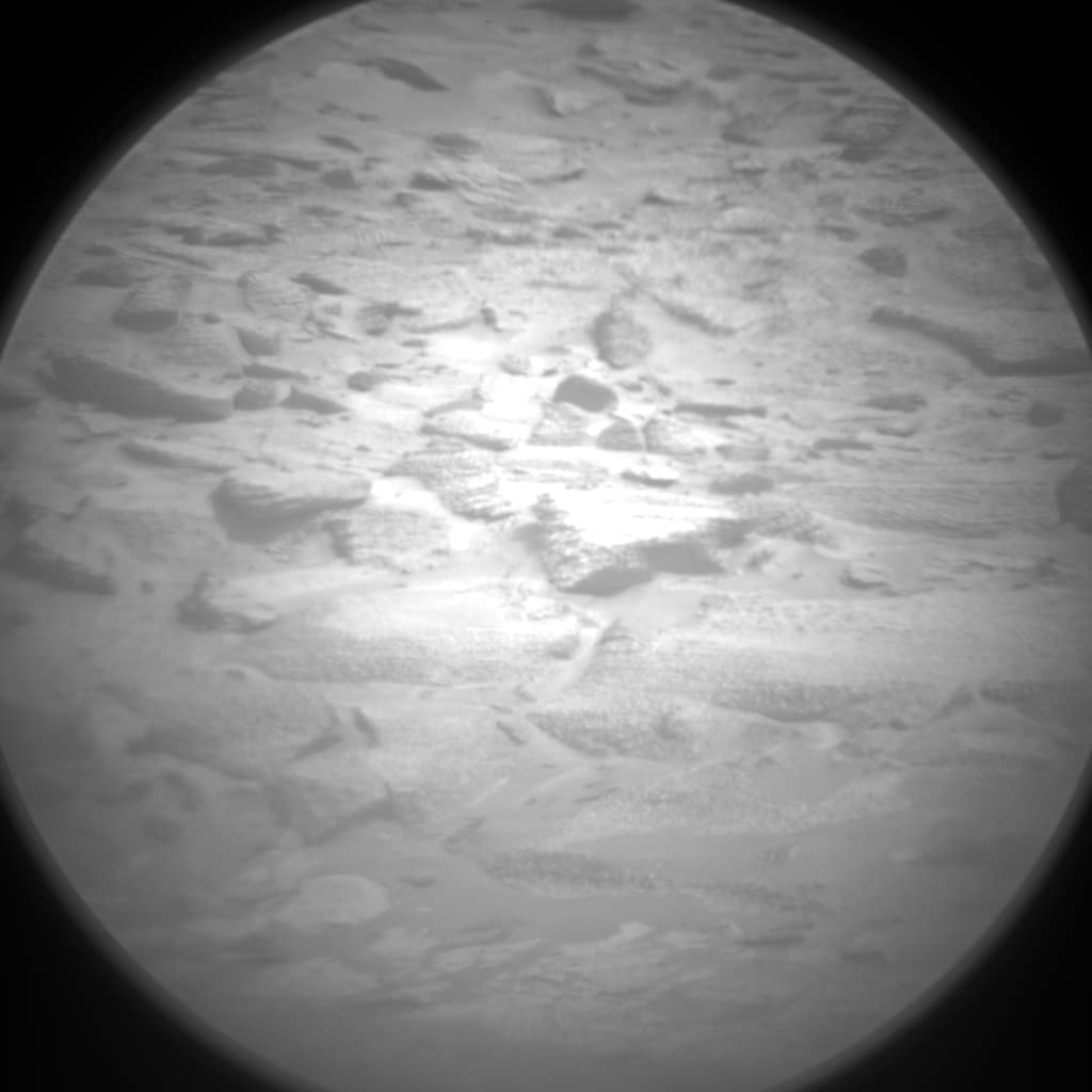 Foto de Marte da câmera CHEMCAM_RMI