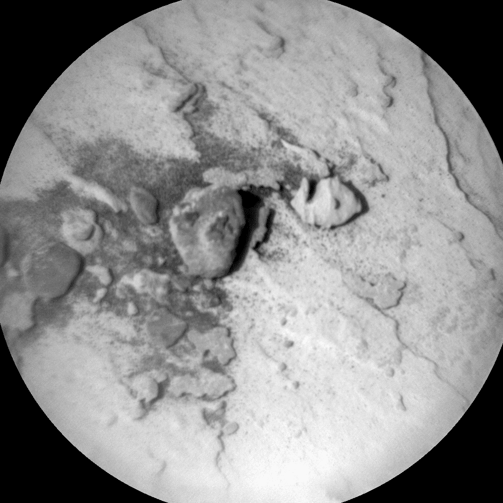 Foto de Marte da câmera CHEMCAM_RMI