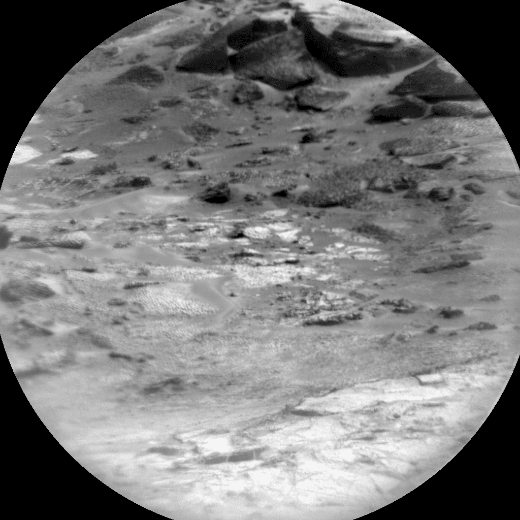 Foto de Marte da câmera CHEMCAM_RMI
