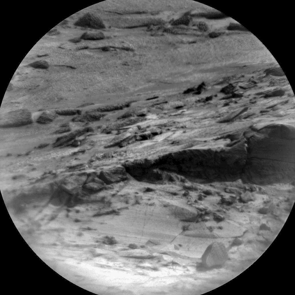 Foto de Marte da câmera CHEMCAM_RMI