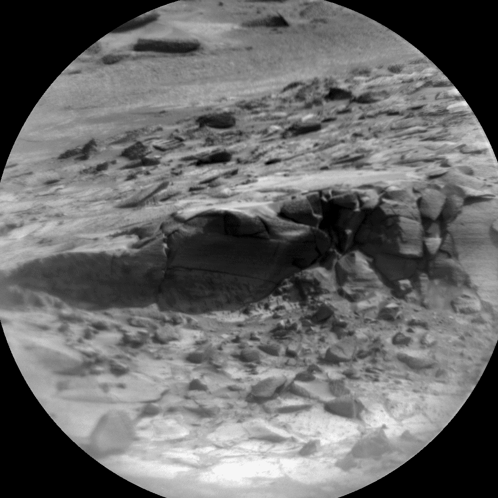 Foto de Marte da câmera CHEMCAM_RMI