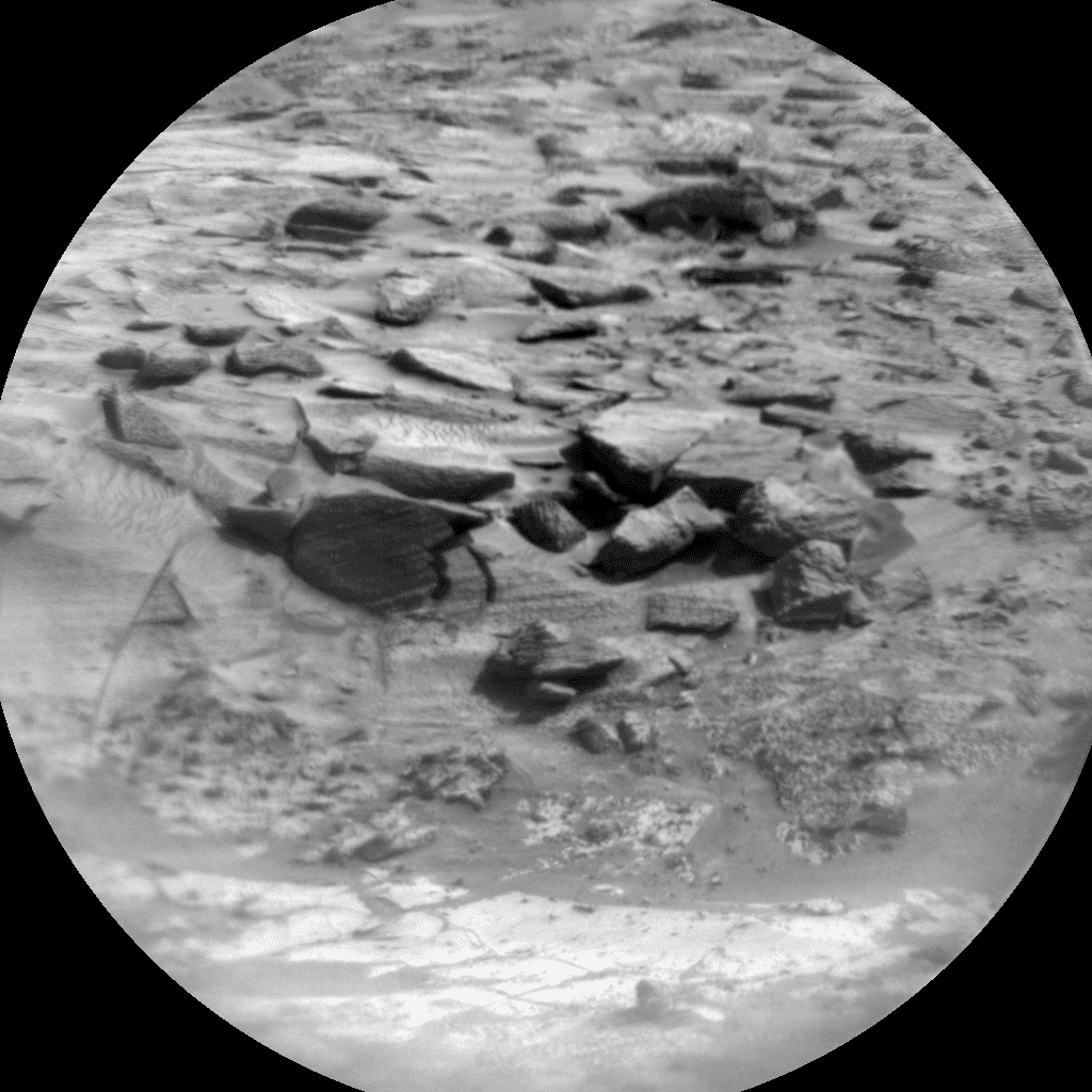 Foto de Marte da câmera CHEMCAM_RMI
