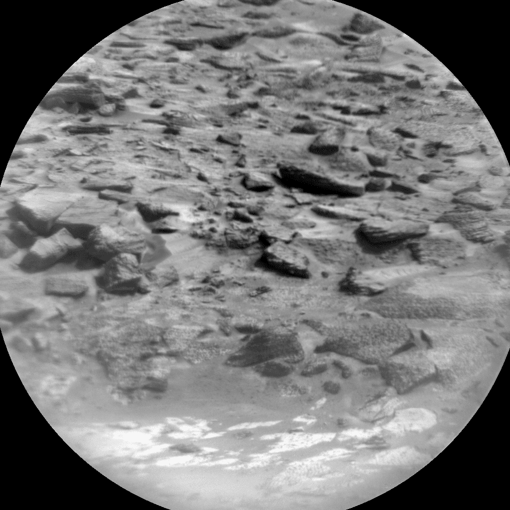 Foto de Marte da câmera CHEMCAM_RMI