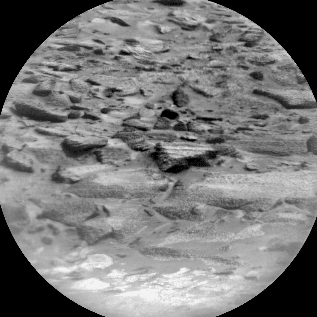 Foto de Marte da câmera CHEMCAM_RMI
