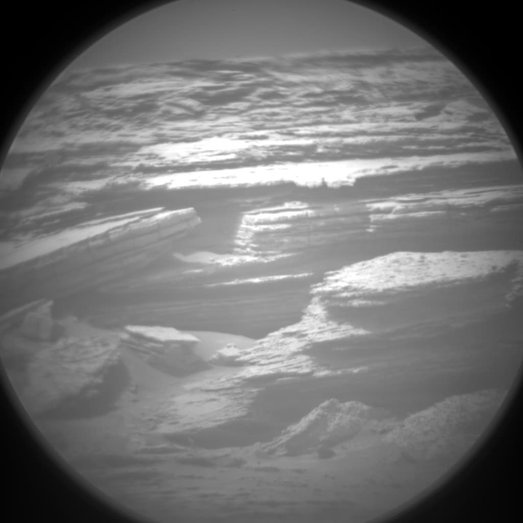 Foto de Marte da câmera CHEMCAM_RMI