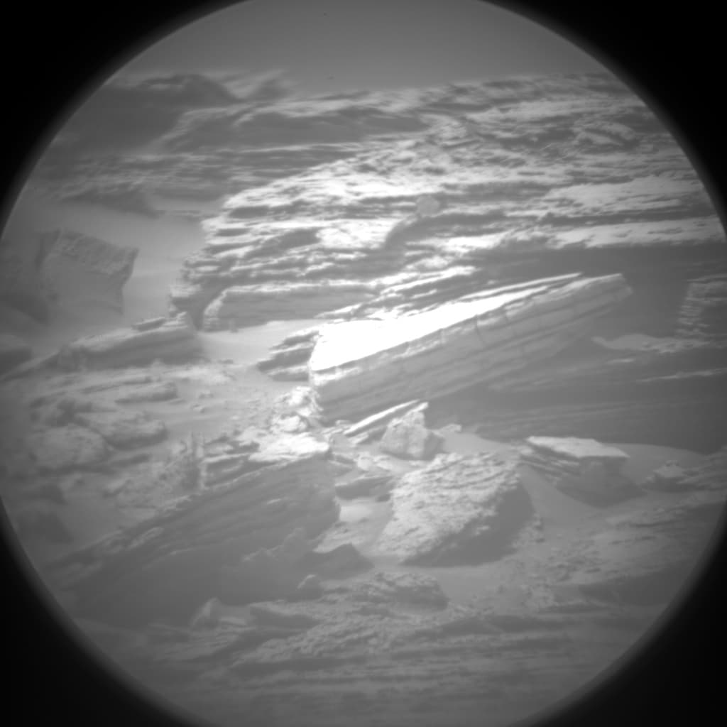 Foto de Marte da câmera CHEMCAM_RMI