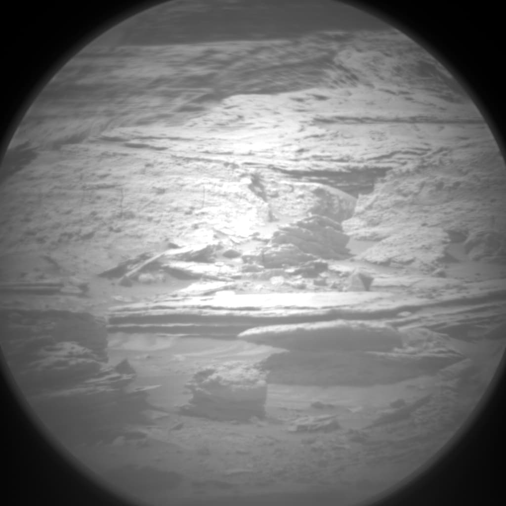 Foto de Marte da câmera CHEMCAM_RMI