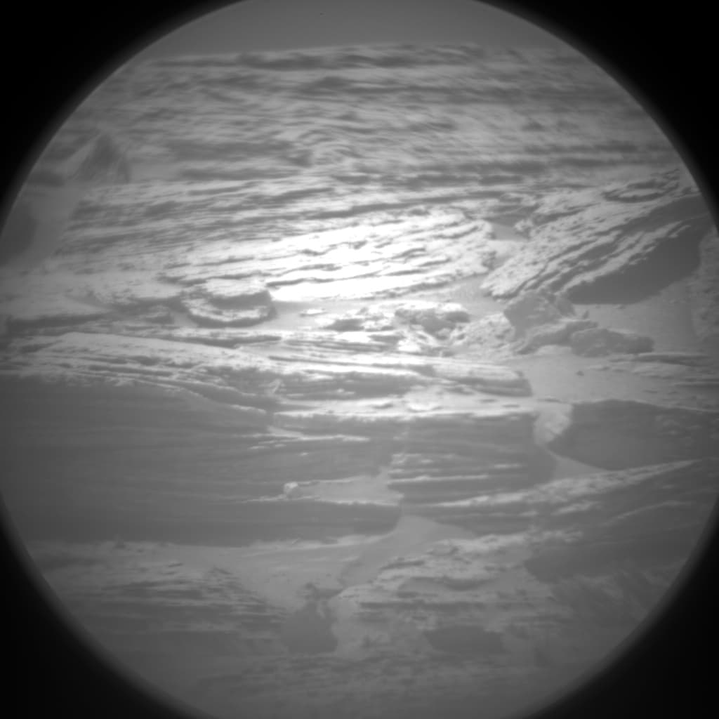 Foto de Marte da câmera CHEMCAM_RMI