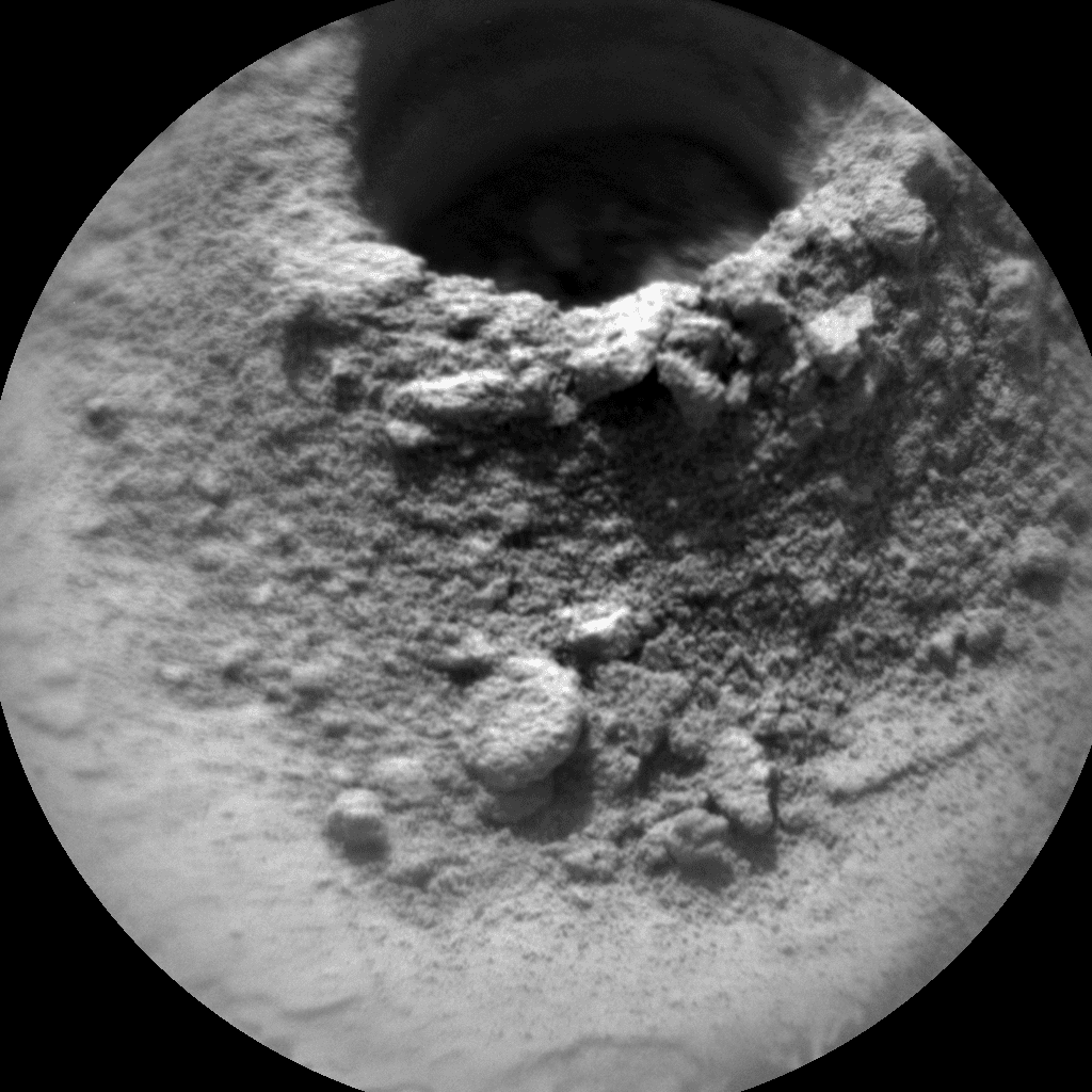 Foto de Marte da câmera CHEMCAM_RMI