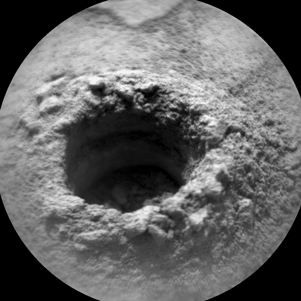 Foto de Marte da câmera CHEMCAM_RMI