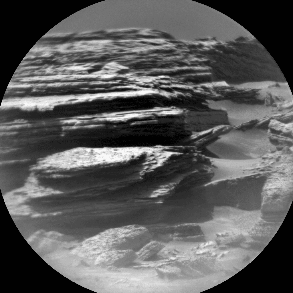 Foto de Marte da câmera CHEMCAM_RMI