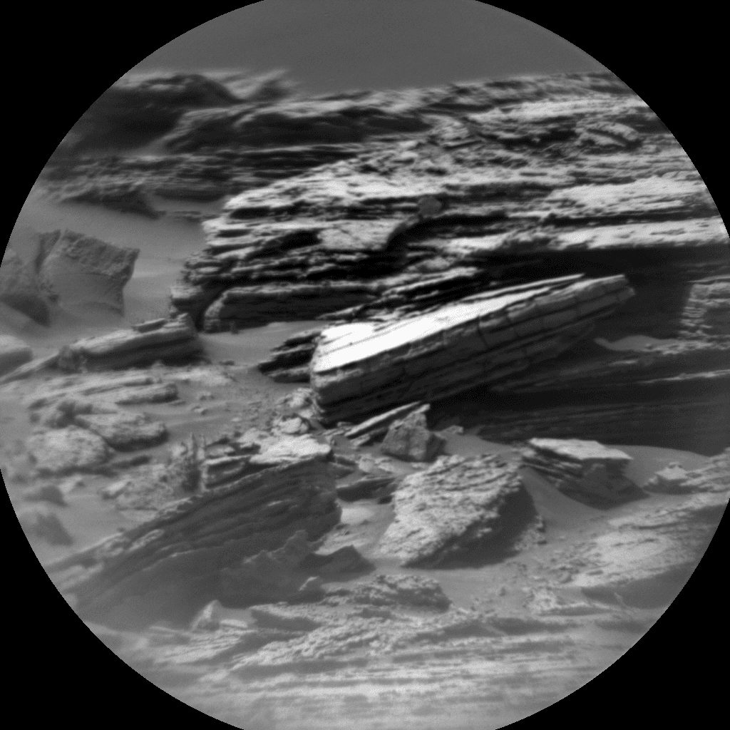 Foto de Marte da câmera CHEMCAM_RMI