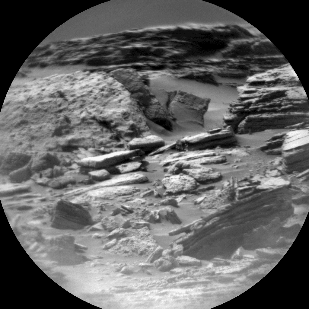 Foto de Marte da câmera CHEMCAM_RMI
