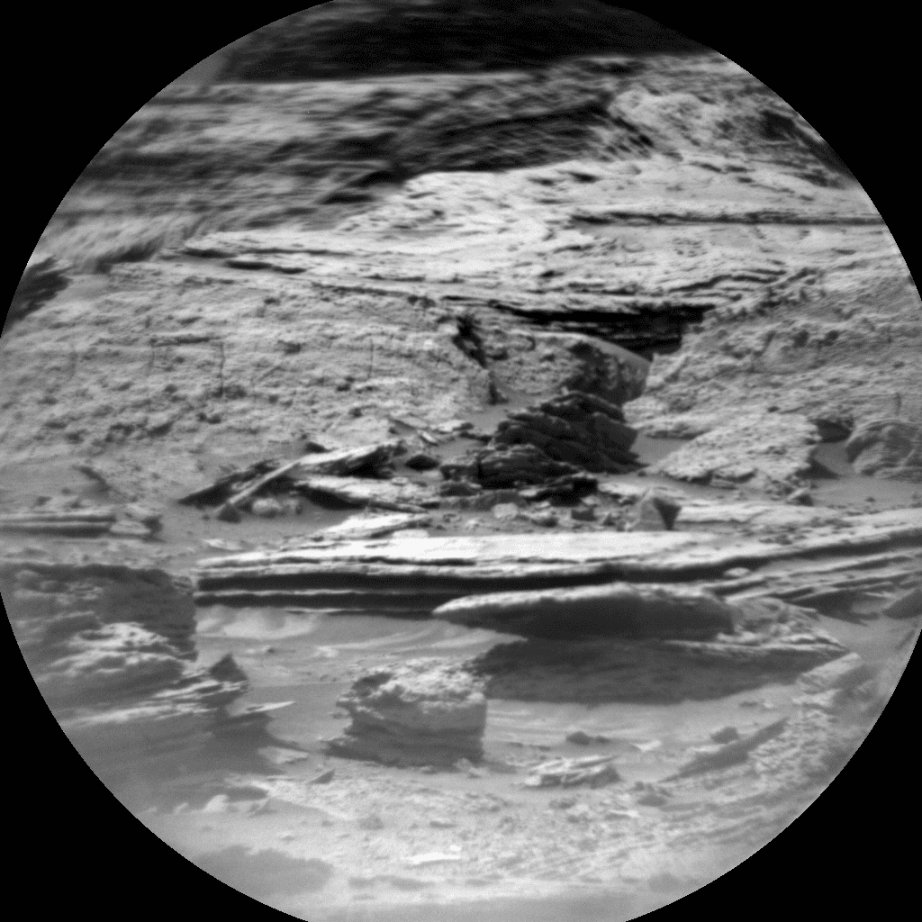 Foto de Marte da câmera CHEMCAM_RMI