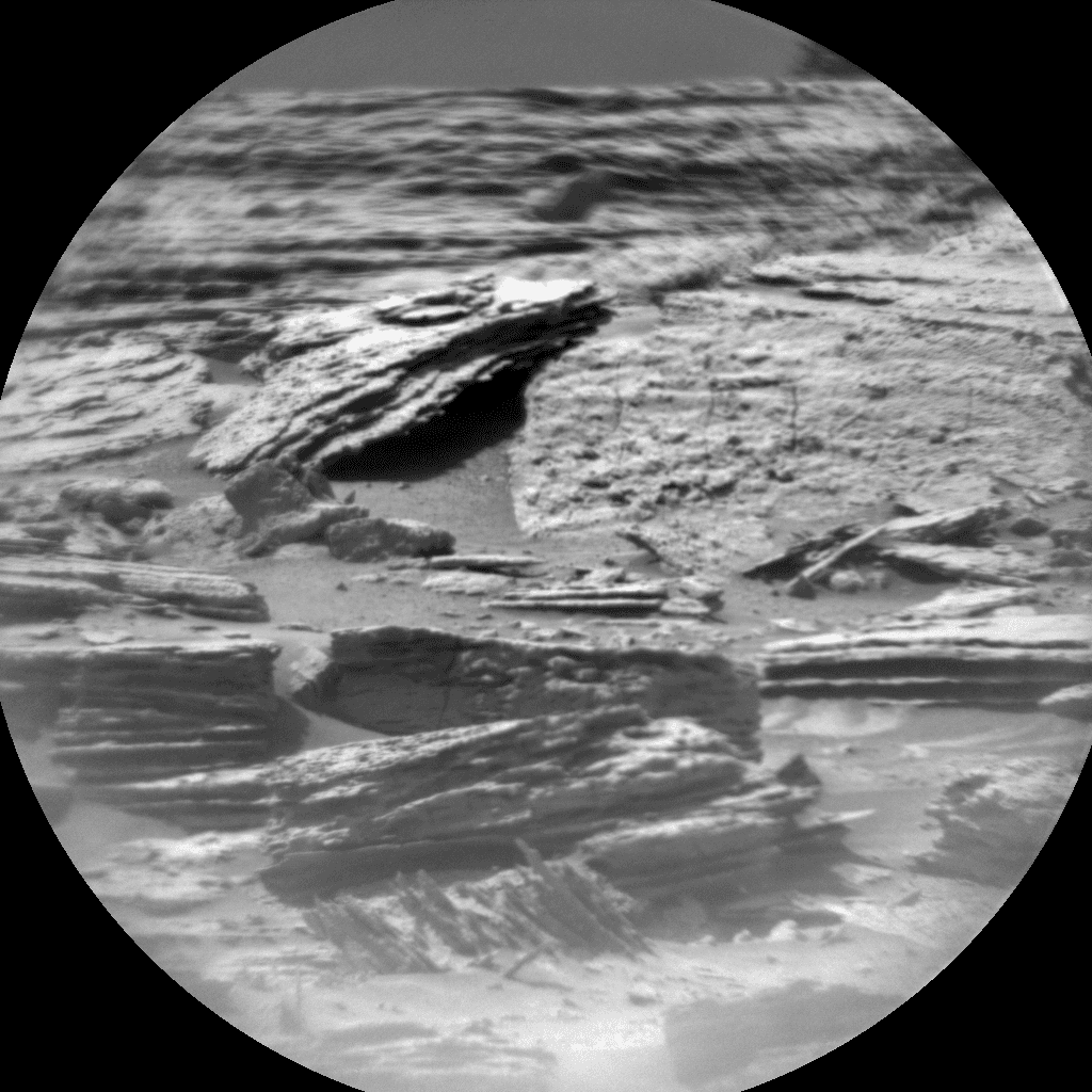 Foto de Marte da câmera CHEMCAM_RMI