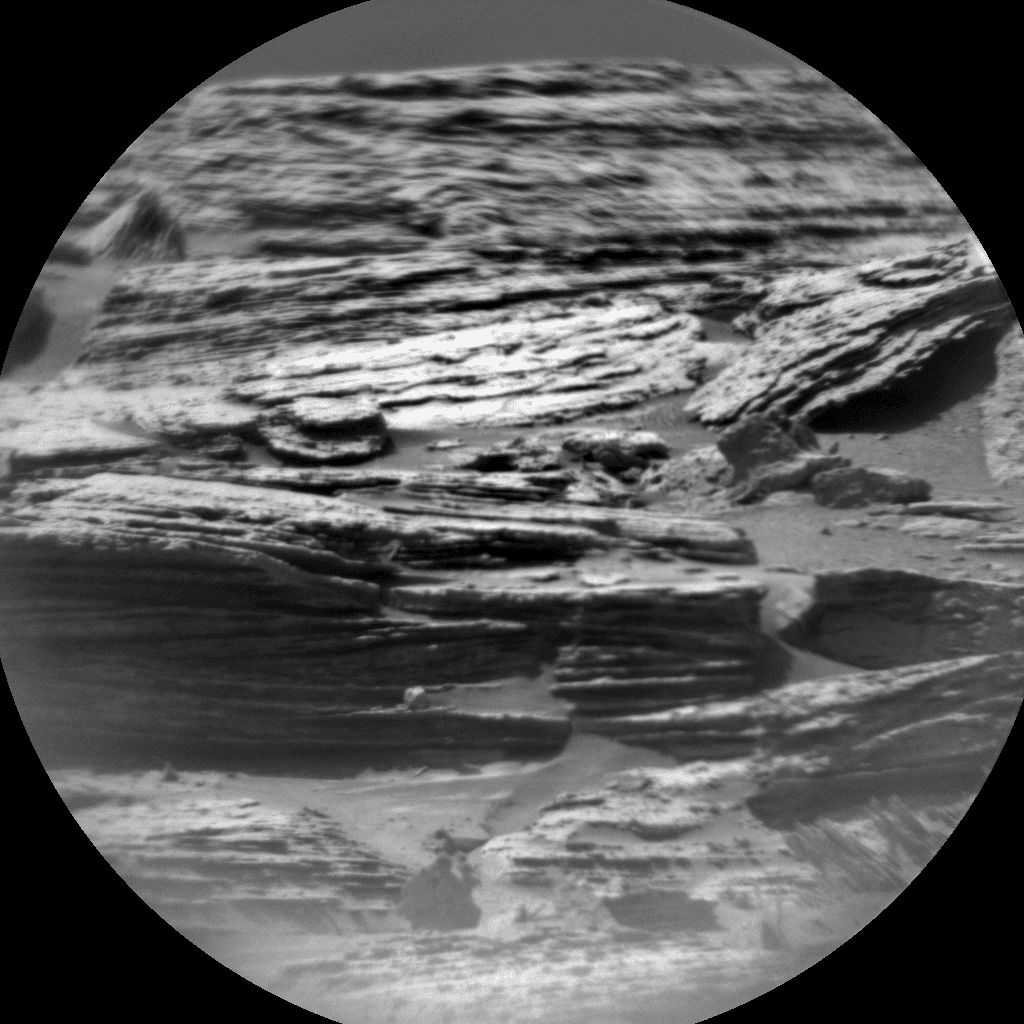 Foto de Marte da câmera CHEMCAM_RMI