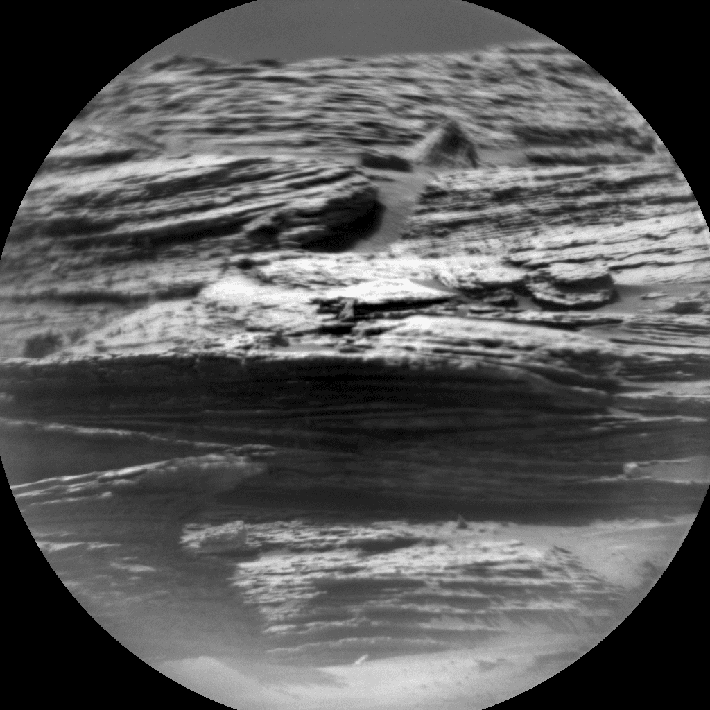 Foto de Marte da câmera CHEMCAM_RMI