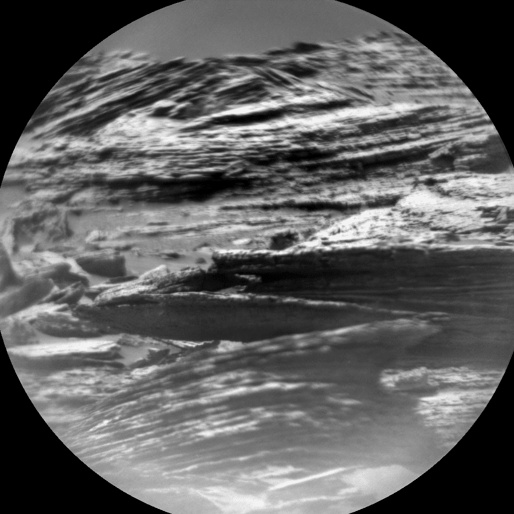 Foto de Marte da câmera CHEMCAM_RMI
