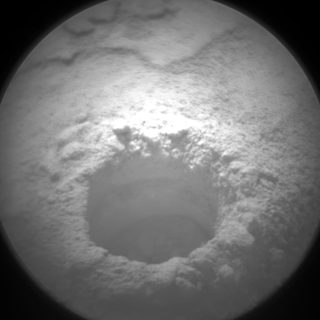 Foto de Marte da câmera CHEMCAM_RMI
