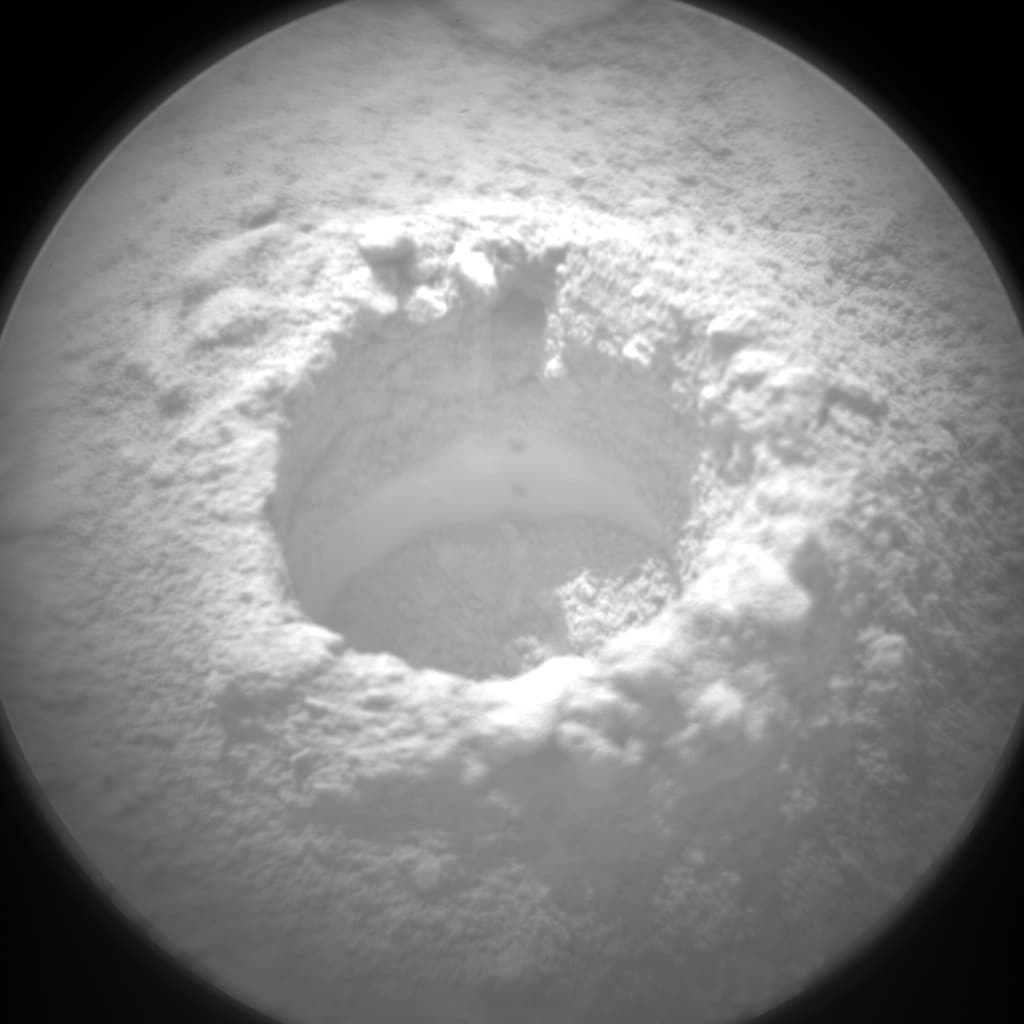 Foto de Marte da câmera CHEMCAM_RMI