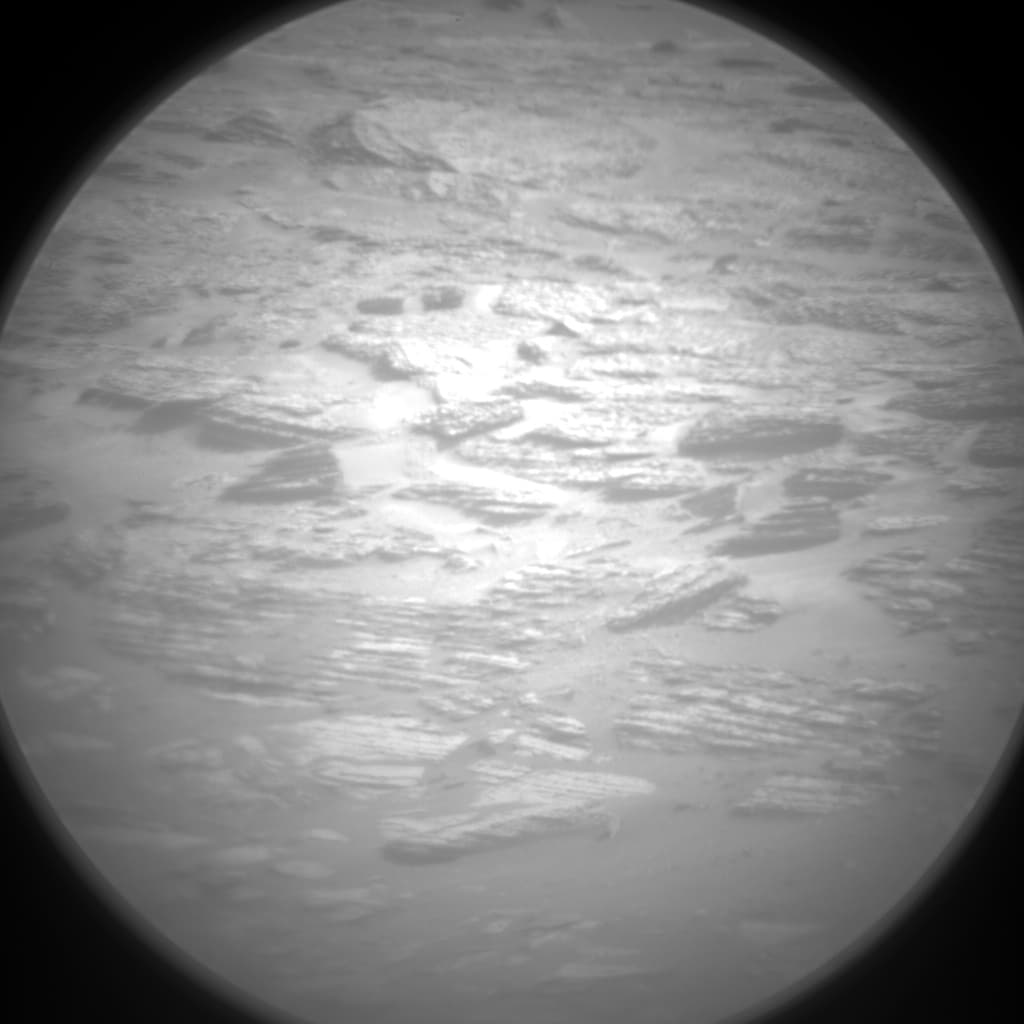 Foto de Marte da câmera CHEMCAM_RMI